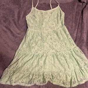 Mint green short dress size S